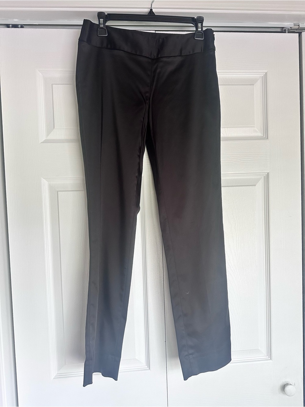 White House Black Market Black Straight Leg Pants